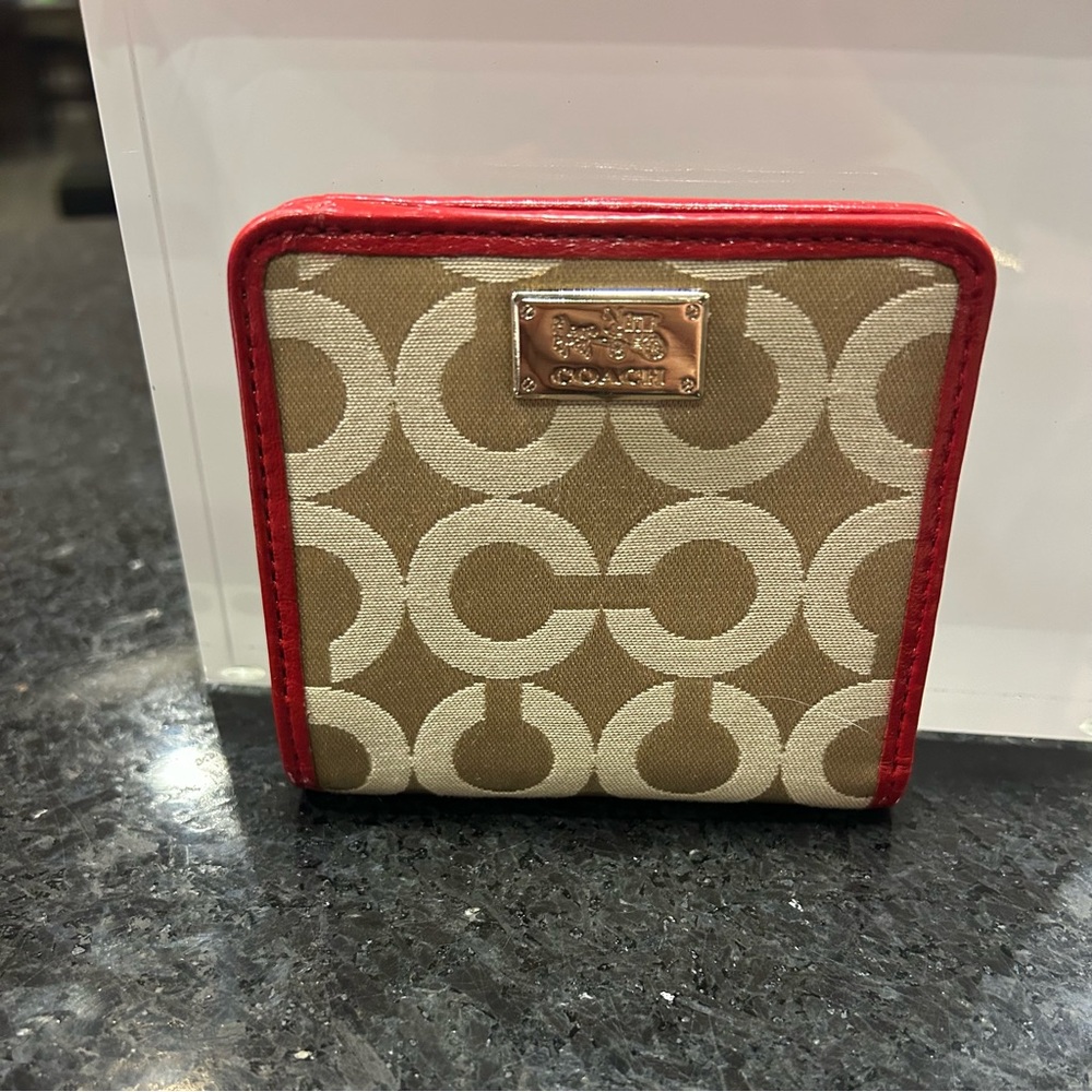 Coach bifold wallet